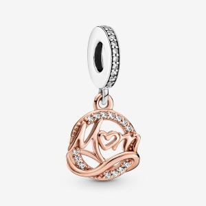 Pandora Two-tone Mom Dangle Charm Colorati | 6489517-EC